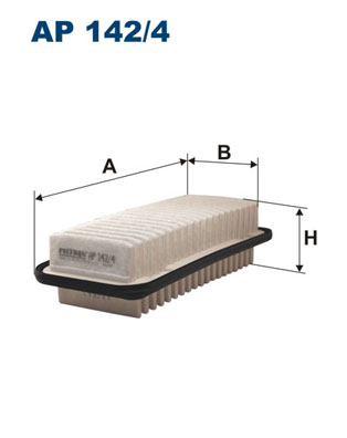 Air Filter - AP 142/4 FILTRON