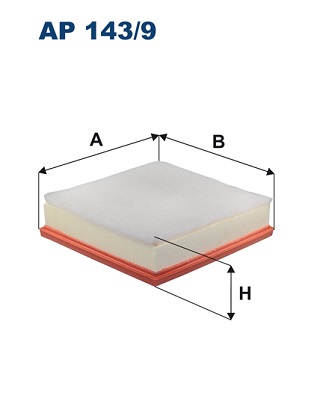 Air Filter - AP 143/9 FILTRON