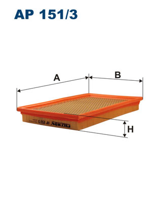Air Filter - AP 151/3 FILTRON