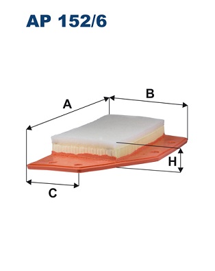 Air Filter - AP 152/6 FILTRON