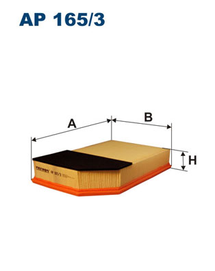Air Filter - AP 165/3 FILTRON
