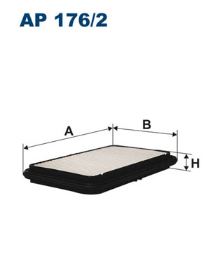Air Filter - AP 176/2 FILTRON