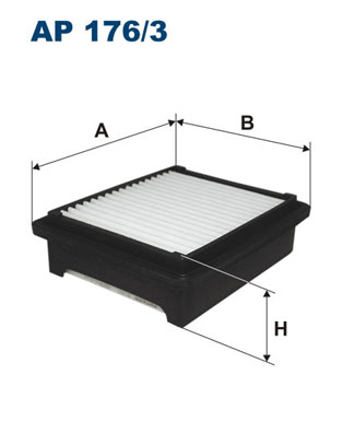 Air Filter - AP 176/3 FILTRON
