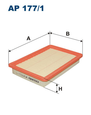 Air Filter - AP 177/1 FILTRON