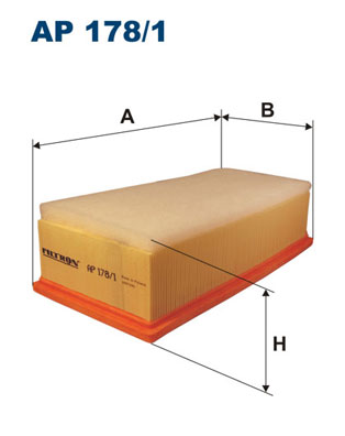 Air Filter - AP 178/1 FILTRON