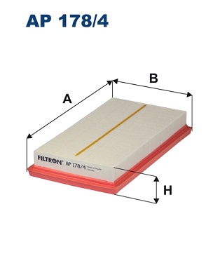 Luftfilter - AP 178/4 FILTRON
