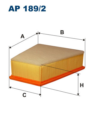 Air Filter - AP 189/2 FILTRON