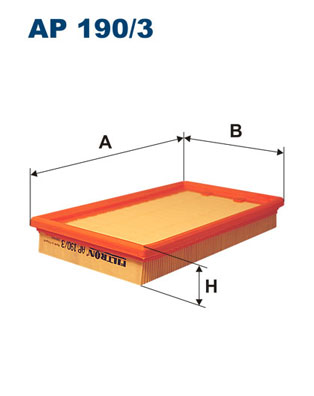 Air Filter - AP 190/3 FILTRON
