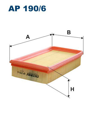 Air Filter - AP 190/6 FILTRON
