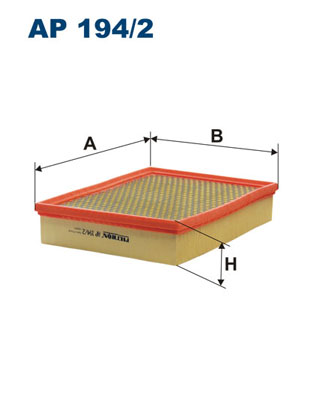 Air Filter - AP 194/2 FILTRON