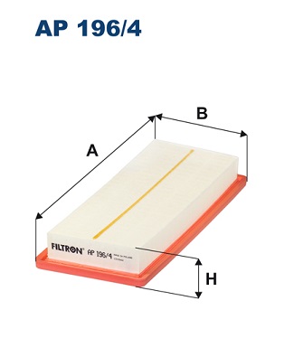 Air Filter - AP 196/4 FILTRON
