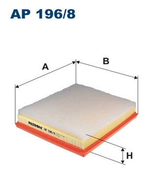 Air Filter - AP 196/8 FILTRON