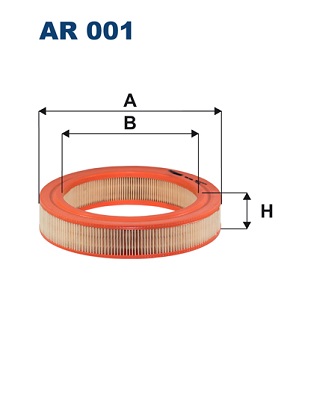 Filtro aria - AR 001 FILTRON