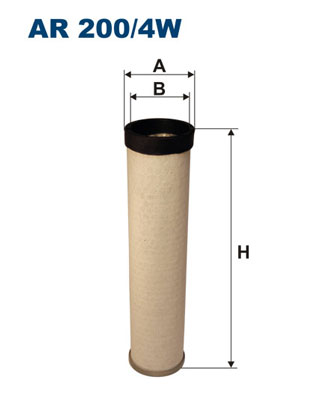 Secondary Air Filter - AR 200/4W FILTRON