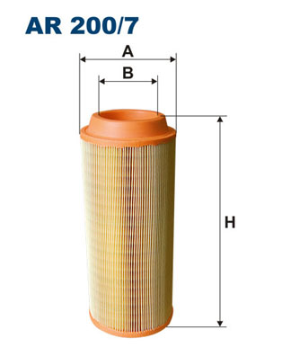 Air Filter - AR 200/7 FILTRON