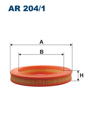 Air Filter - AR 204/1 FILTRON