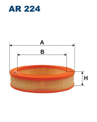 Air Filter - AR 224 FILTRON