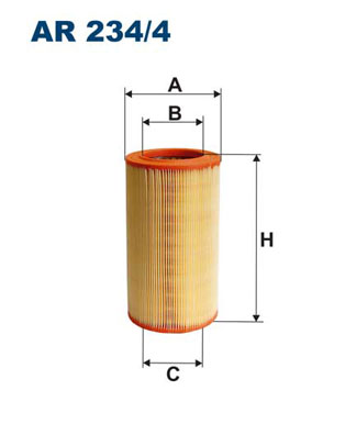 Air Filter - AR 234/4 FILTRON