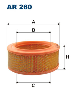 Air Filter - AR 260 FILTRON
