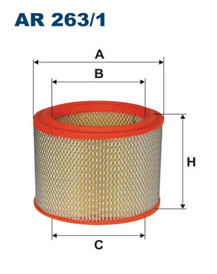 Air Filter - AR 263/1 FILTRON