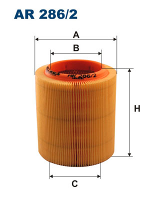 Air Filter - AR 286/2 FILTRON