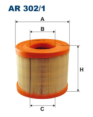 Air Filter - AR 302/1 FILTRON