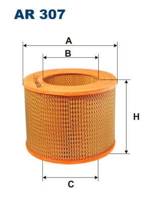 oro filtras - AR 307 FILTRON
