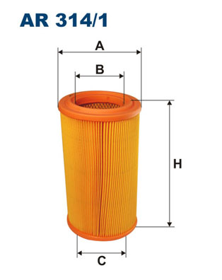 Luftfilter - AR 314/1 FILTRON