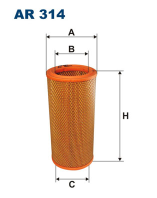 Luftfilter - AR 314 FILTRON