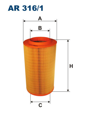 Air Filter - AR 316/1 FILTRON