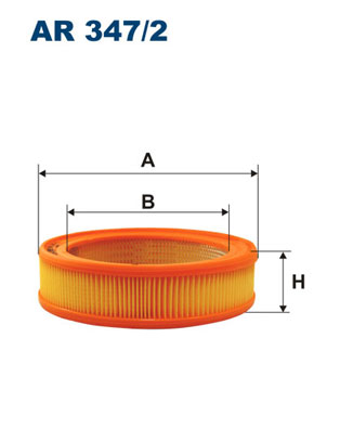 Air Filter - AR 347/2 FILTRON