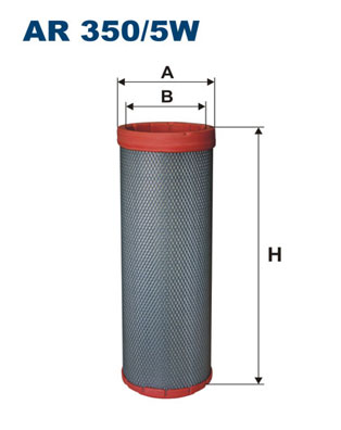Filtro aria secondaria - AR 350/5W FILTRON