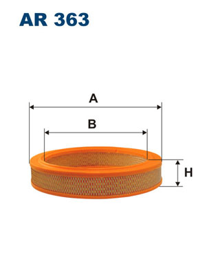 Air Filter - AR 363 FILTRON