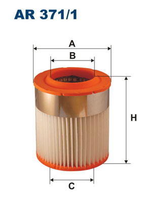 Air Filter - AR 371/1 FILTRON