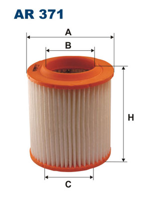 Filtro aria - AR 371 FILTRON