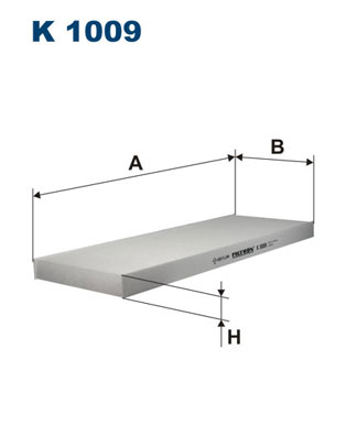 Filter, Innenraumluft - K 1009 FILTRON