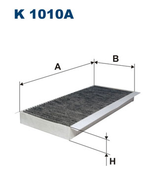 Filter, interior air - K 1010A FILTRON