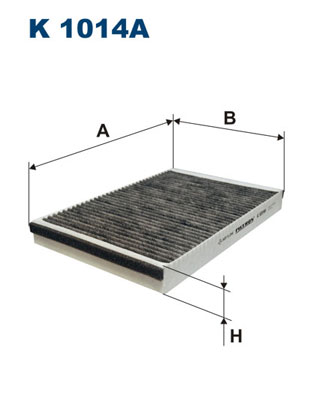 Filter, interior air - K 1014A FILTRON