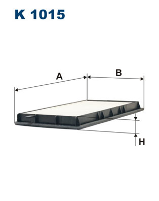 Filter, interior air - K 1015 FILTRON