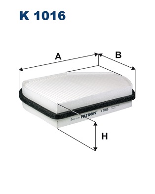 Filter, interior air - K 1016 FILTRON