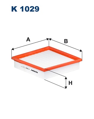 filtras, salono oras - K 1029 FILTRON