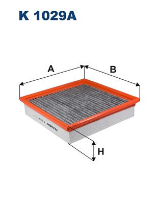 filtras, salono oras - K 1029A FILTRON