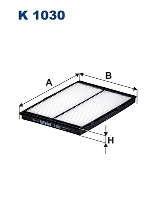 Filtro, Aria abitacolo - K 1030 FILTRON