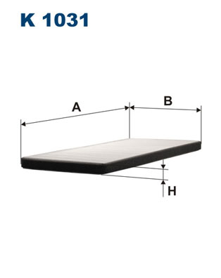 Filtro, Aria abitacolo - K 1031 FILTRON