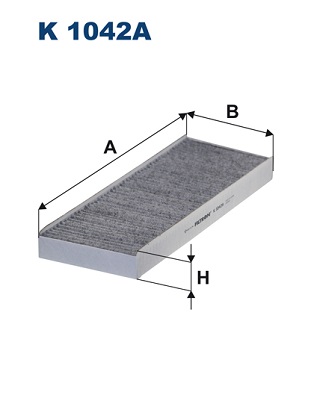 Filtro, Aria abitacolo - K 1042A FILTRON
