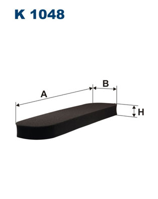 filtras, salono oras - K 1048 FILTRON