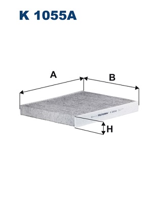 Filtro, Aria abitacolo - K 1055A FILTRON