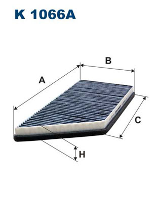 Filter, interior air - K 1066A FILTRON