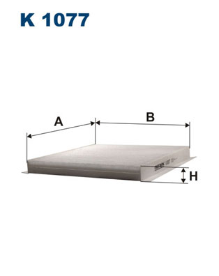 Filtro, Aria abitacolo - K 1077 FILTRON