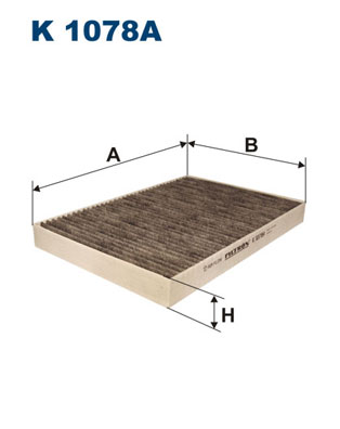 Filter, interior air - K 1078A FILTRON